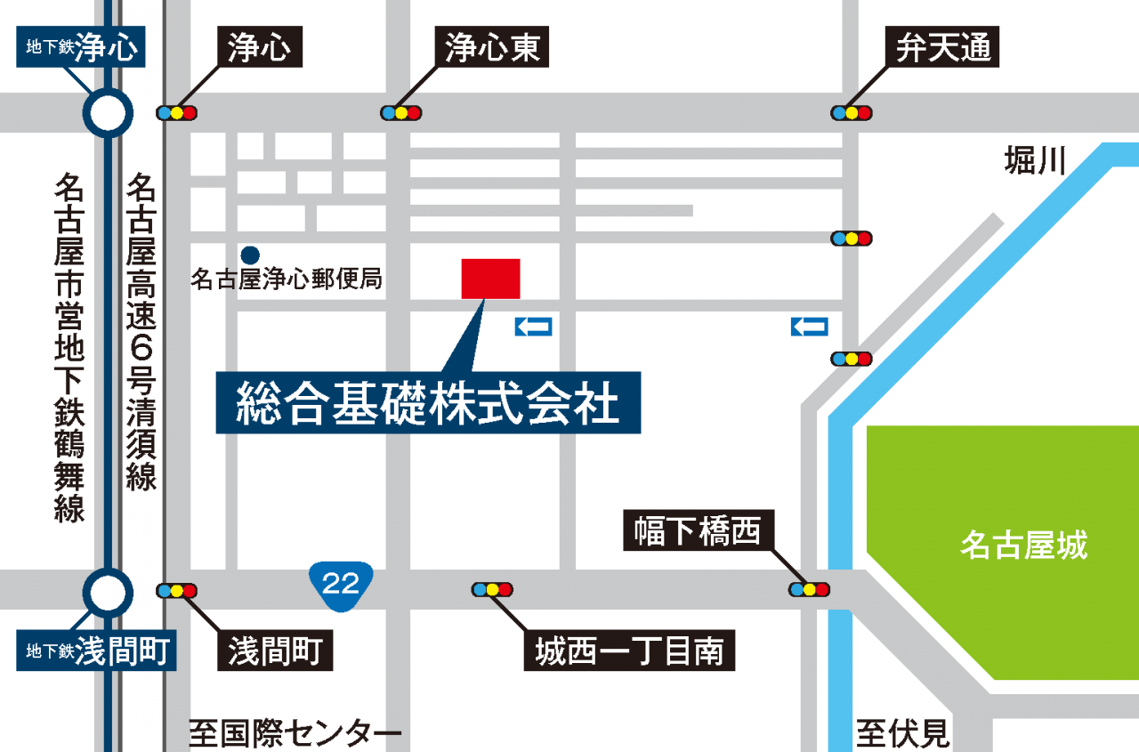 本社地図